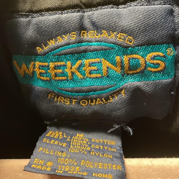 Vintage Weekends Green Bomber Jacket - Picture 2 of 7